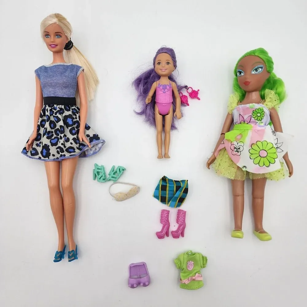 Barbie Mattel Madame Alexander Doll Mixed Lot of 3 with Accessories